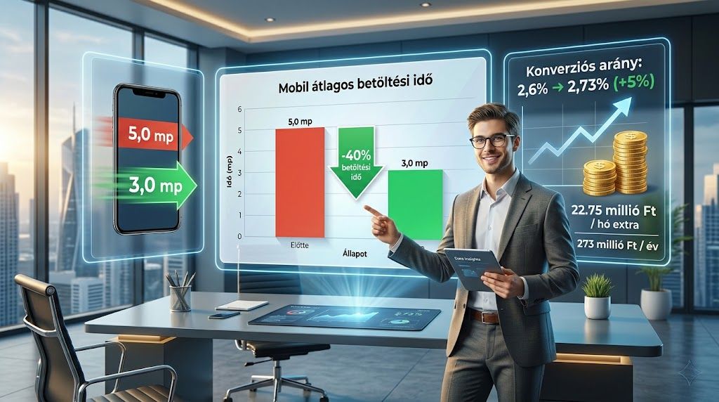 SEO/UX Esettanulmány: amikor a weboldal sebesség már nem technikai részlet, hanem bevételi kérdés